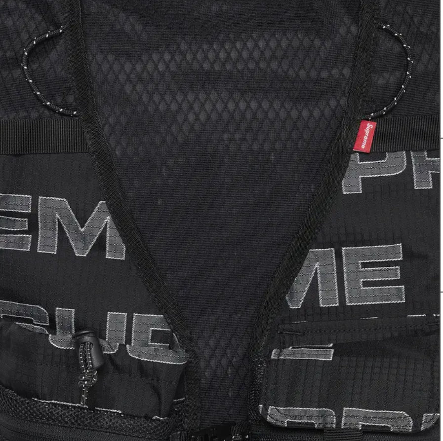 SUPREME PACK VEST BLACK OS/ FW21