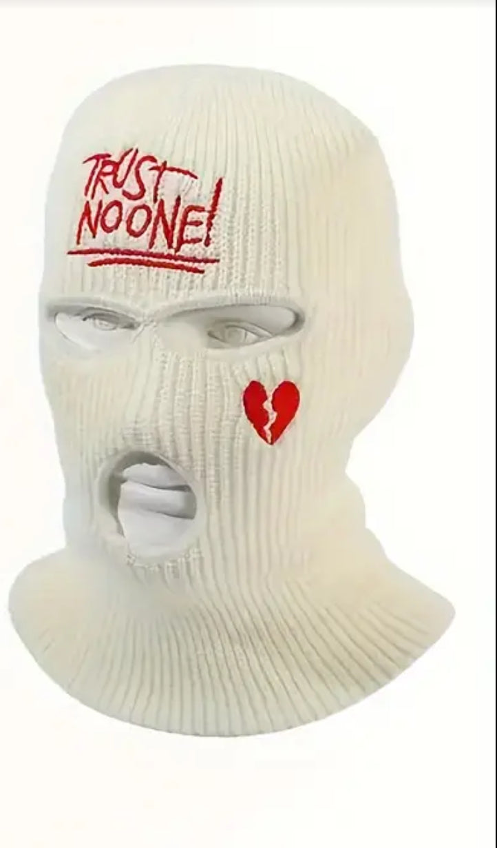 White Sexy Classic Three-Hole Mask