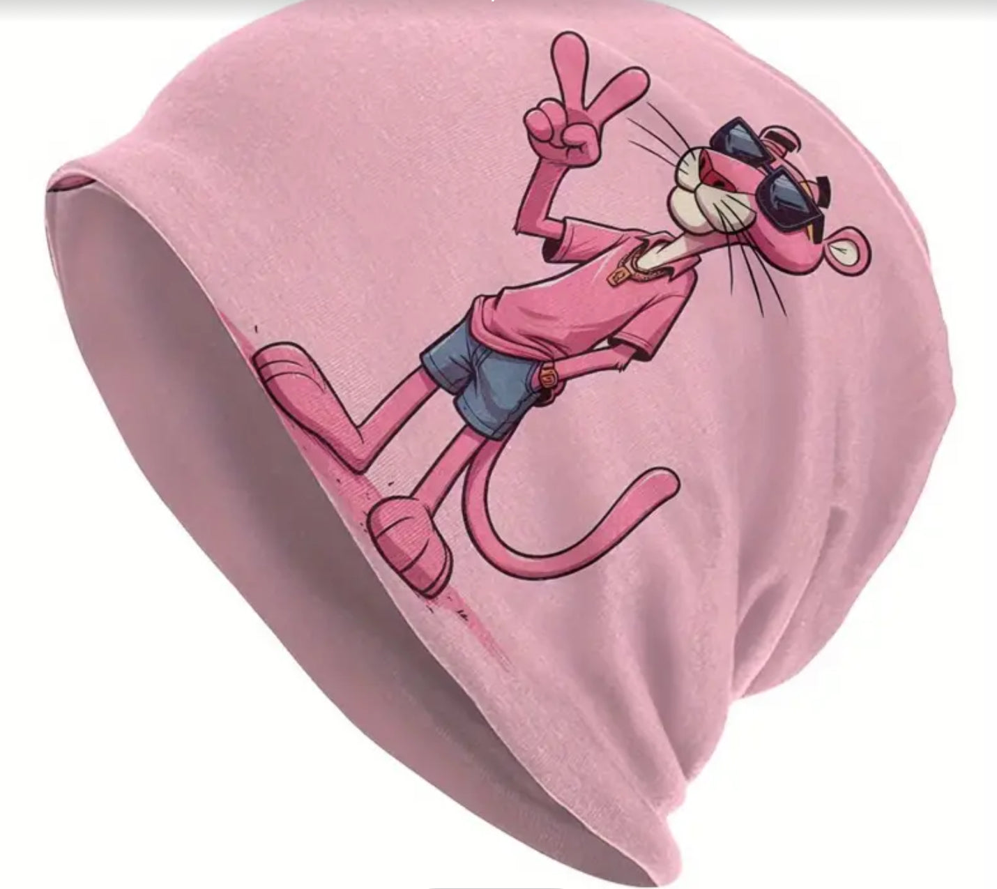 Pink Panther Beanie Cap