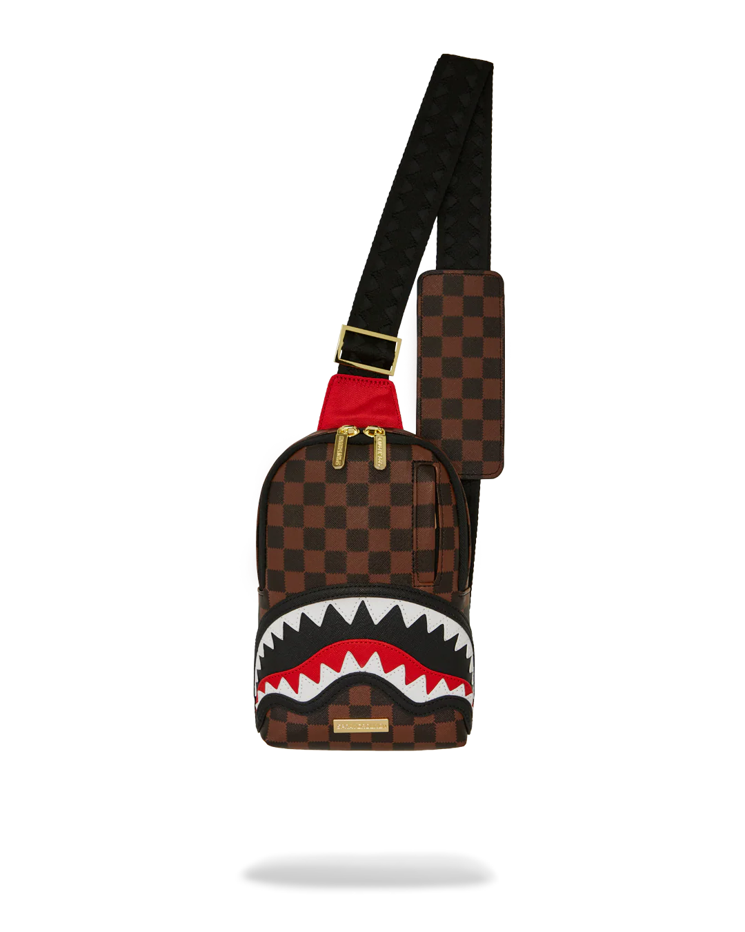 SAWTOOTH SHARKS IN PARIS ONE-STRAP SLING