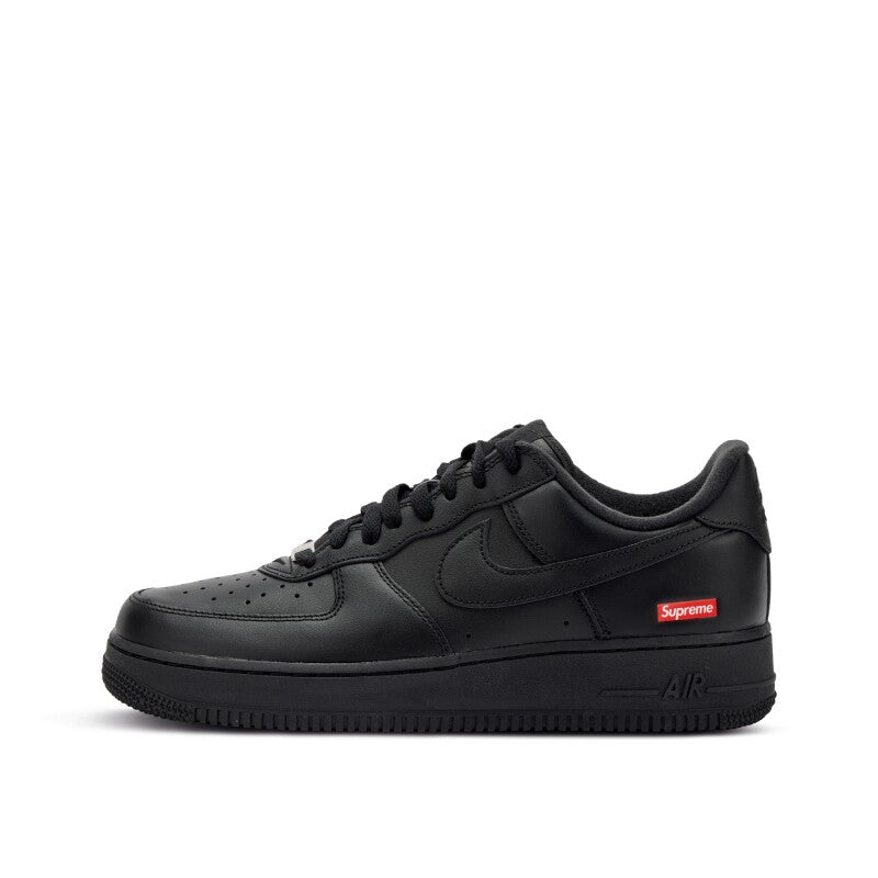 MEN'S NIKE AIR FORCE 1 LOW SUPREME BLACK SIZE 9.5 MENS
