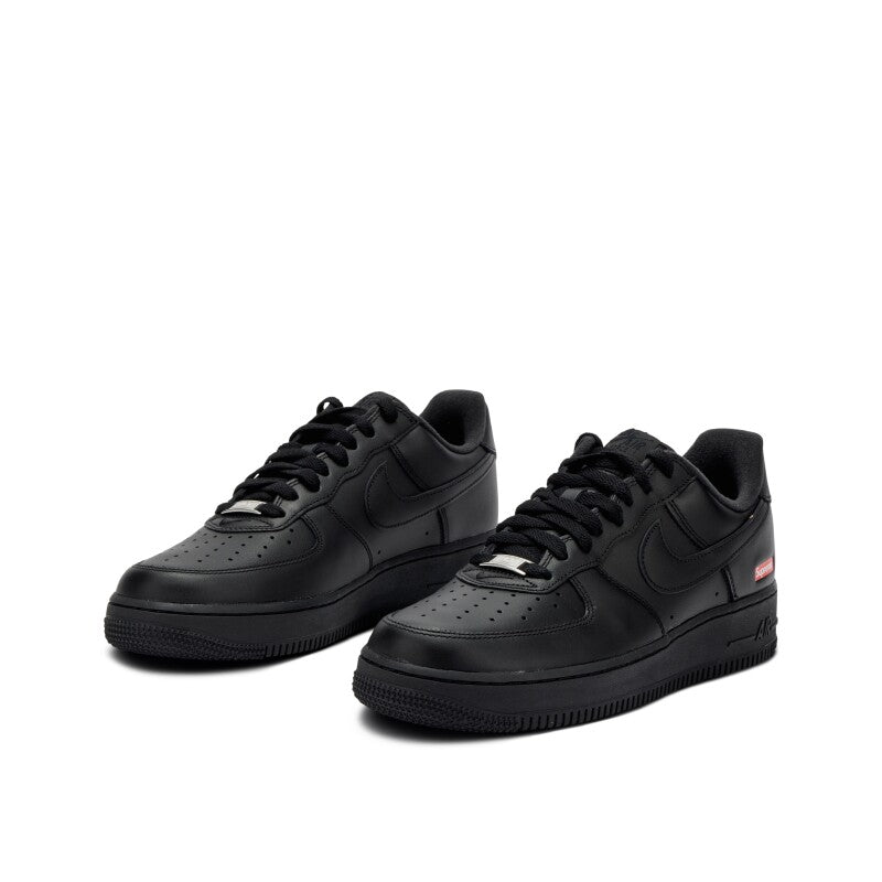 MEN'S NIKE AIR FORCE 1 LOW SUPREME BLACK SIZE 9.5 MENS