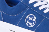 SUPREME BLUE VANS SID SIZE 9
