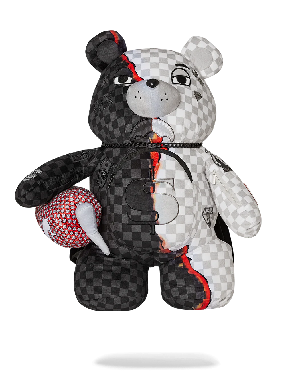 RING OF FIRE MONEYBEAR TEDDYBEAR BACKPACK