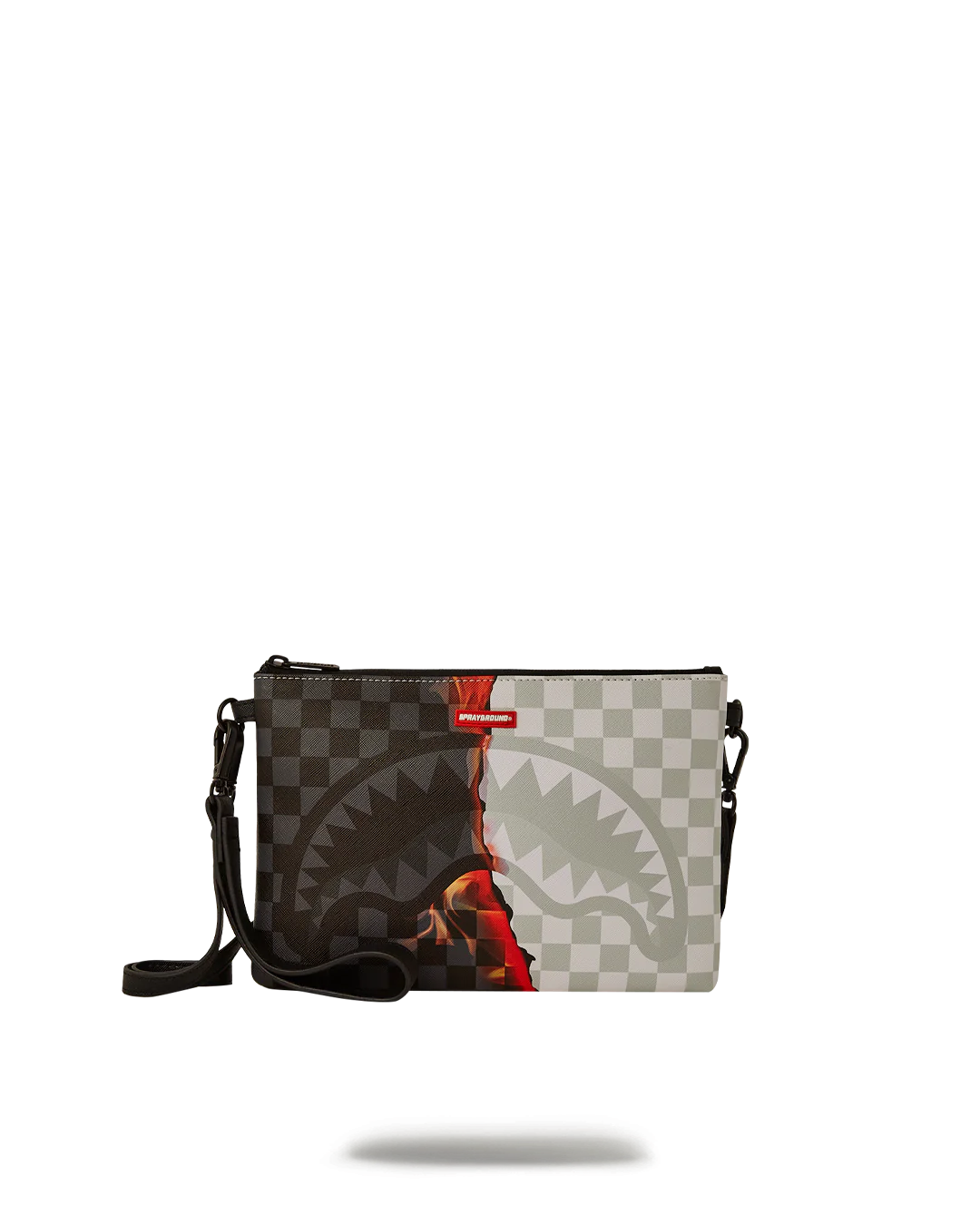 RING OF FIRE CROSSOVER CLUTCH W/ SHOULDER STRAP.