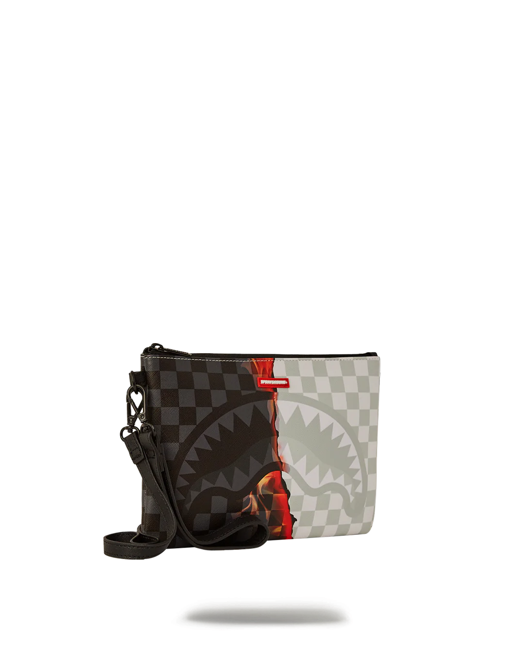 RING OF FIRE CROSSOVER CLUTCH W/ SHOULDER STRAP.