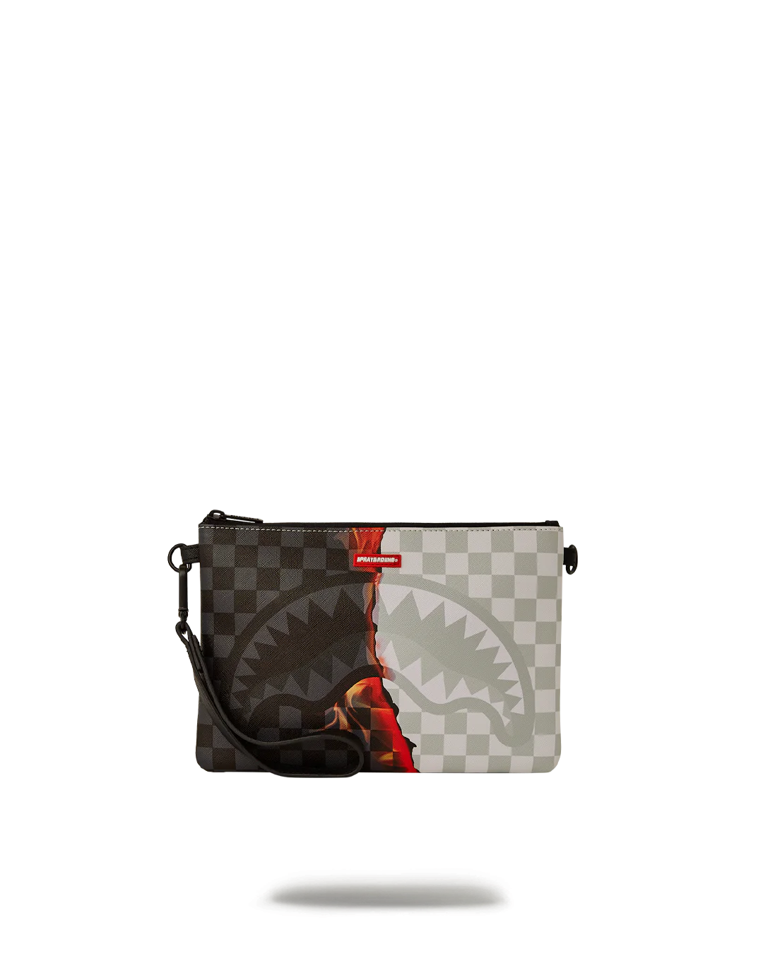 RING OF FIRE CROSSOVER CLUTCH W/ SHOULDER STRAP.