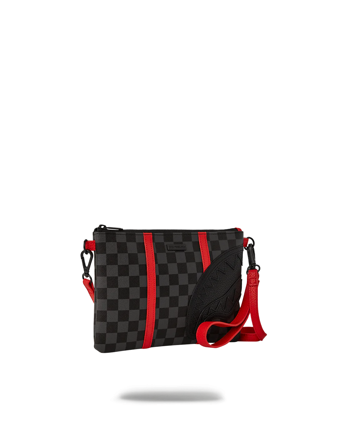 MONACO SHARK CLUB CROSSOVER CLUTCH W/ SHOULDER STRAP