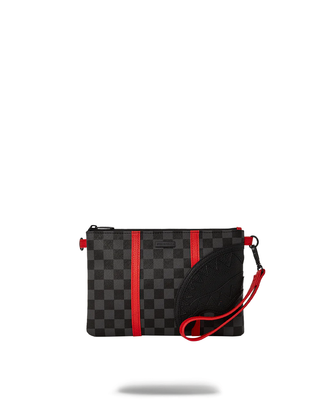 MONACO SHARK CLUB CROSSOVER CLUTCH W/ SHOULDER STRAP