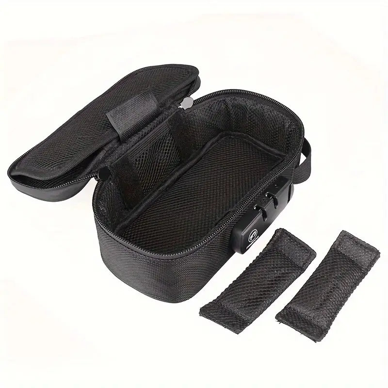 Butterfly-Patterned Smell Proof Bag with Lock