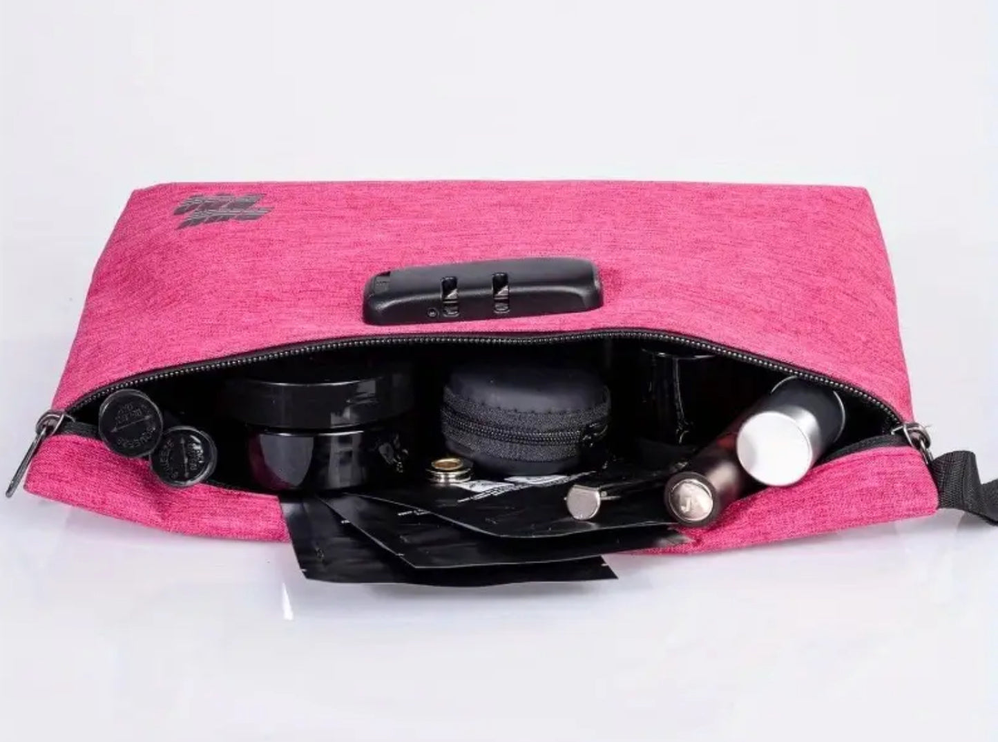 Smell Proof Bag Pink 7 Pcs