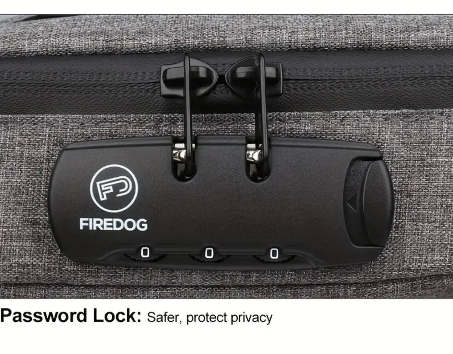 SMELL PROOF CROSSBODY GREY BAG