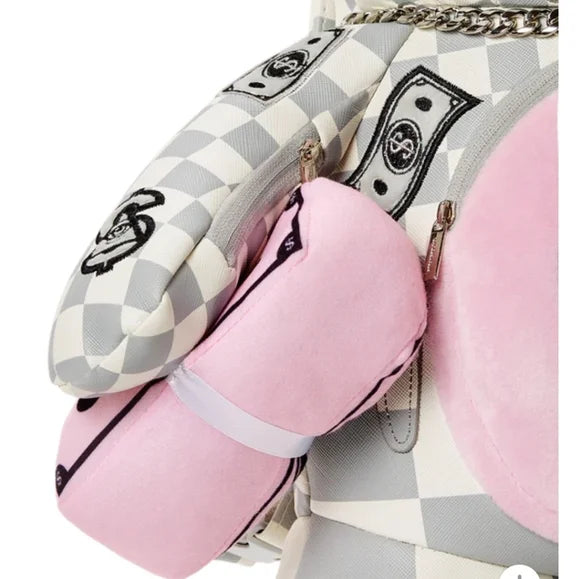 XTC LA PALAIS MONEYBEAR TEDDYBEAR BOOKBAG