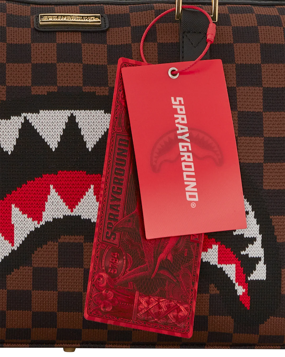 KYOTOKNIT SHARKS IN PARIS MINI DUFFLE PURSE