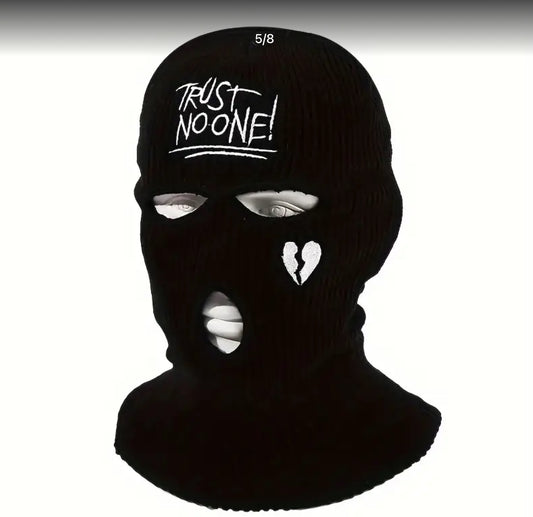 Black Sexy Classic Three-Hole Mask