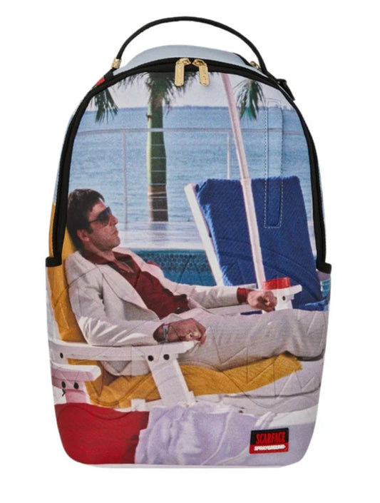 Scarface Tony Montana Poolside Backpack