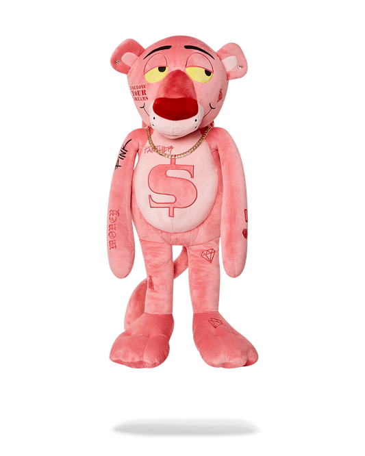 PINK PANTHER UP TO NO GOOD TEDDY BEAR BACKPACK