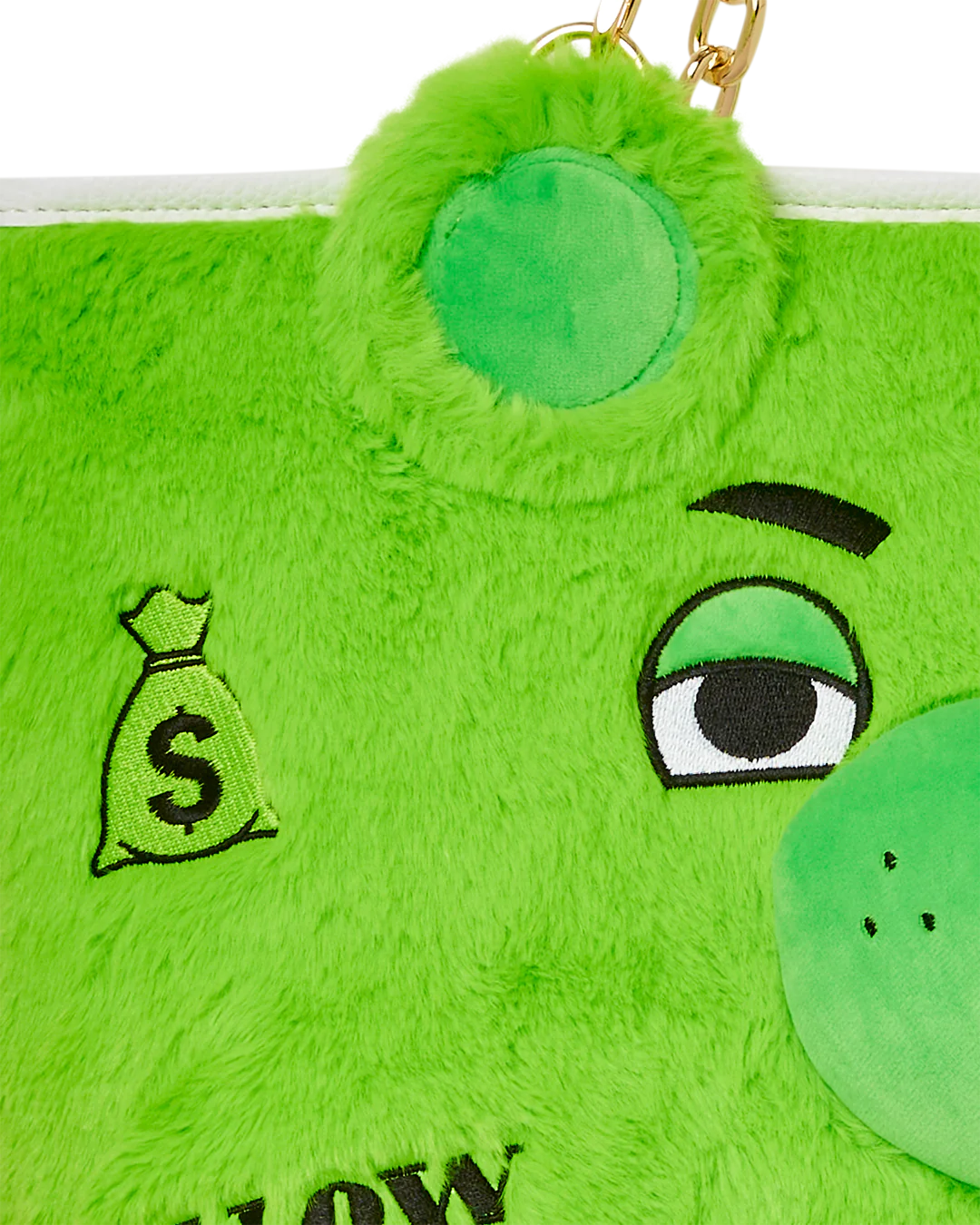 PLUSH MONEYBEAR TOTE (GREEN)