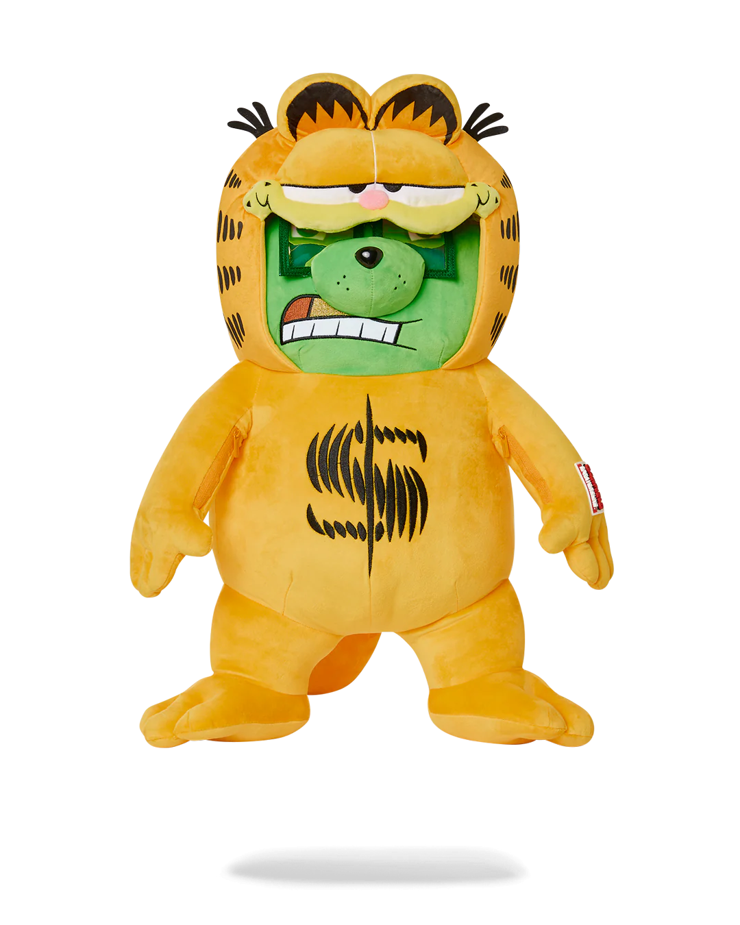 GARFIELD MONEYBEAR SUIT TEDDYBEAR BACKPACK