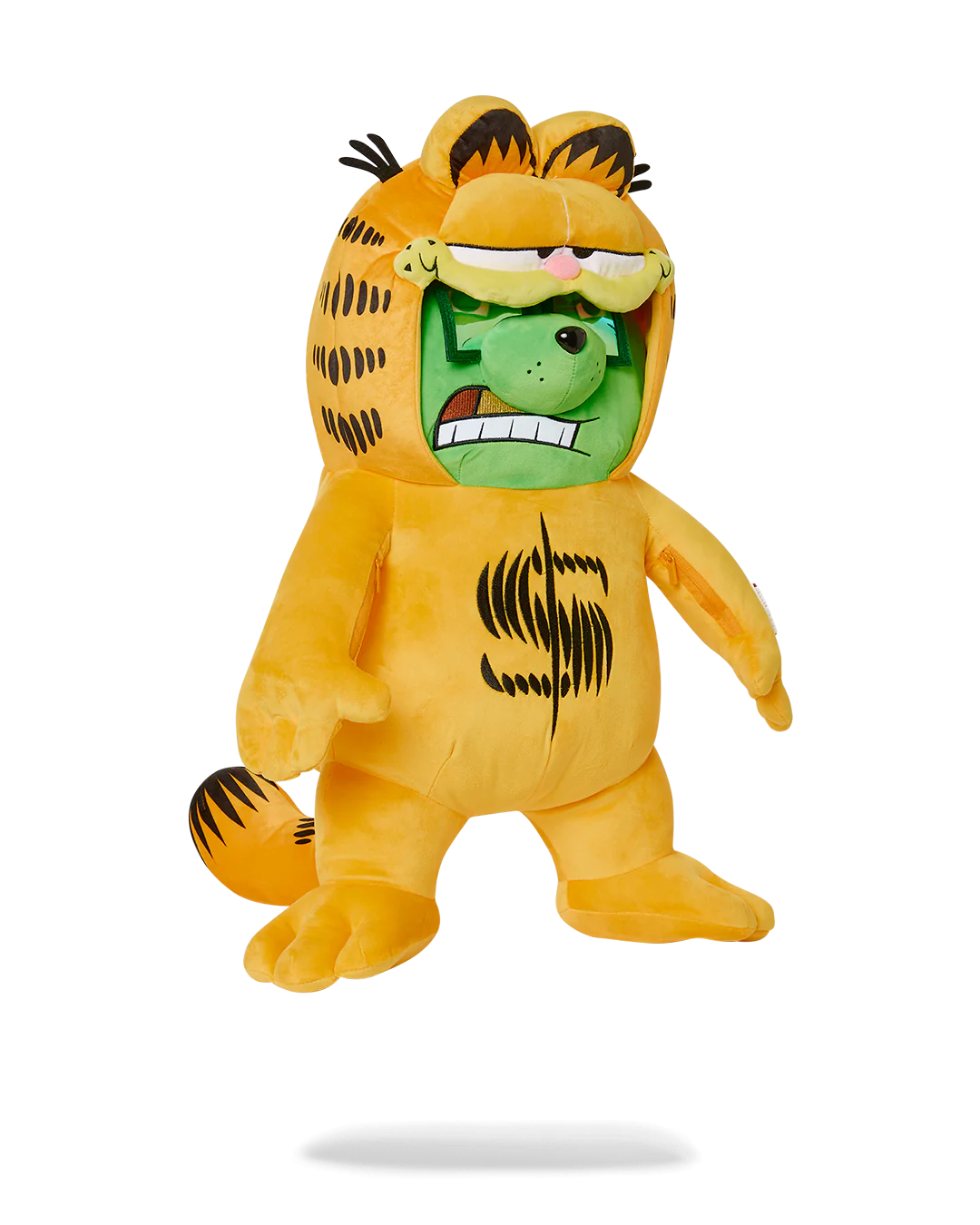 GARFIELD MONEYBEAR SUIT TEDDYBEAR BACKPACK