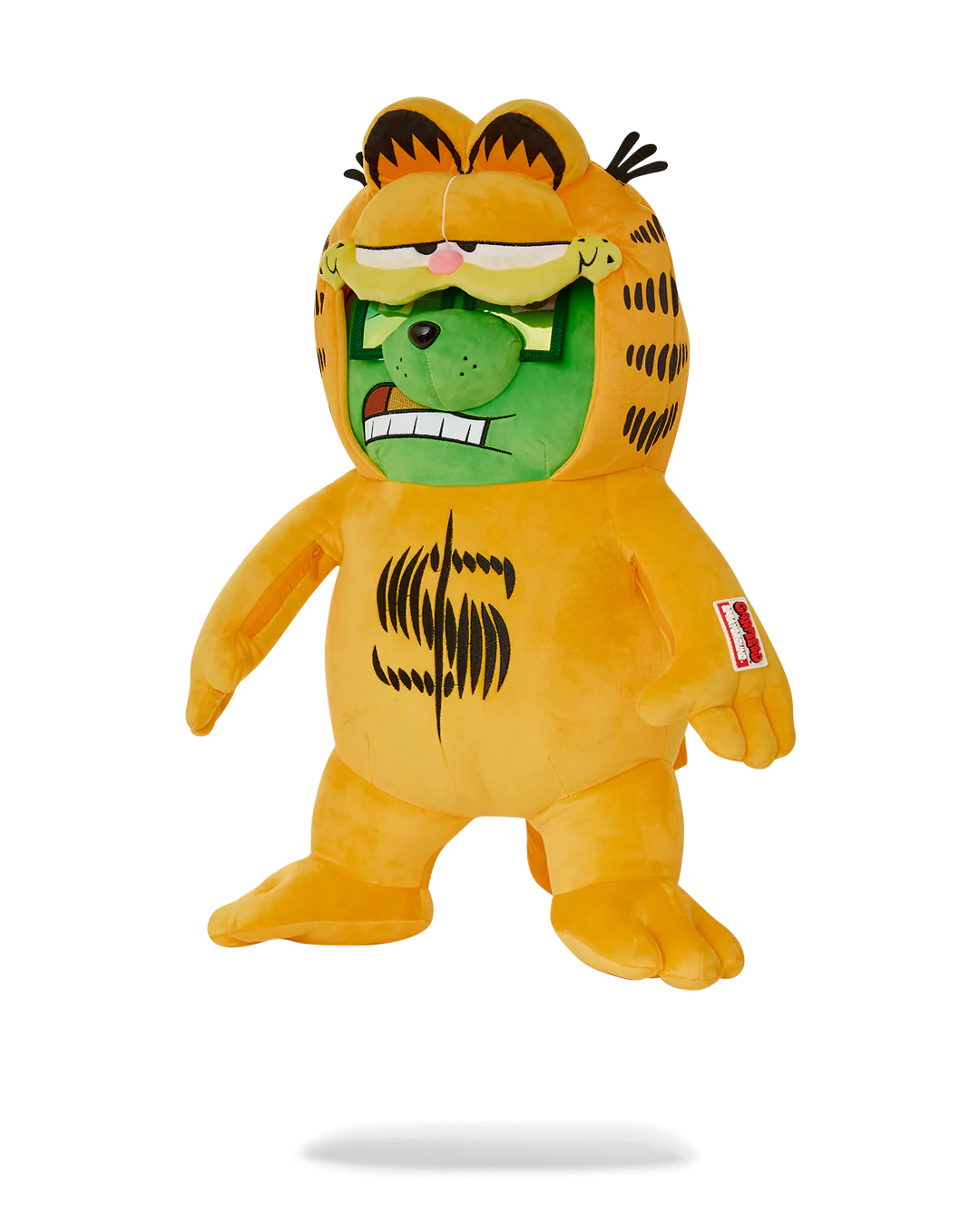 GARFIELD MONEYBEAR SUIT TEDDYBEAR BACKPACK