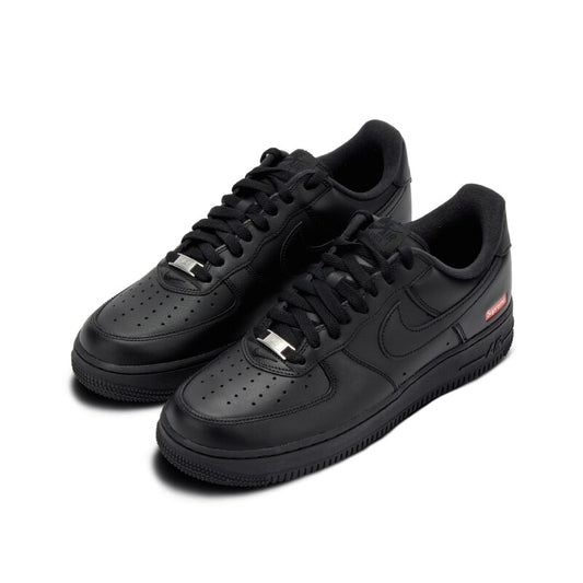 MEN'S NIKE AIR FORCE 1 LOW SUPREME BLACK SIZE 9.5 MENS