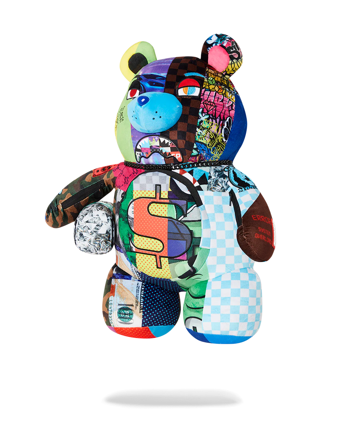 SHARK MASTERPIECES MONEYBEAR TEDDYBEAR BACKPACK