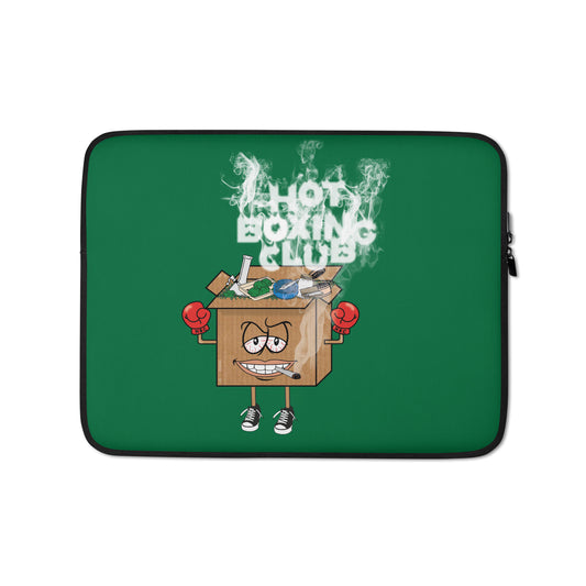 HBC Green Laptop Sleeve