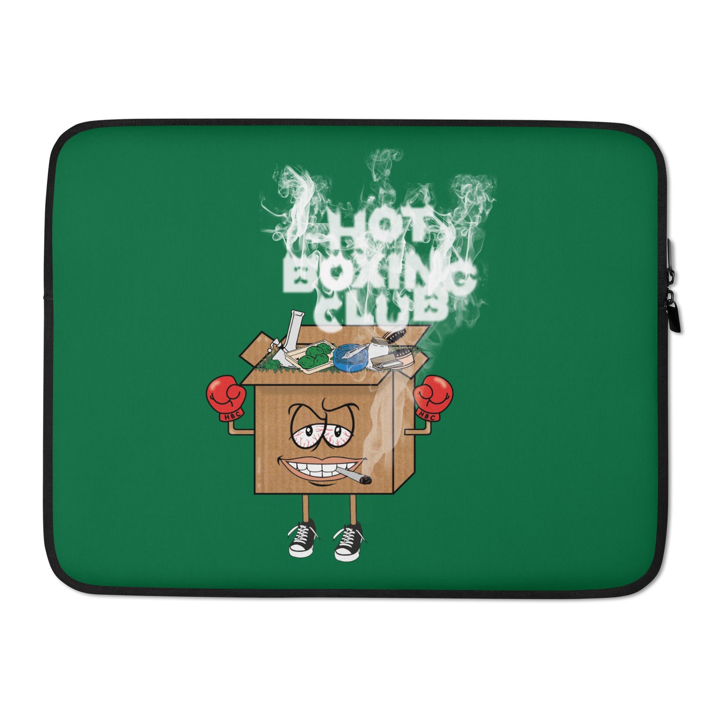 HBC Green Laptop Sleeve