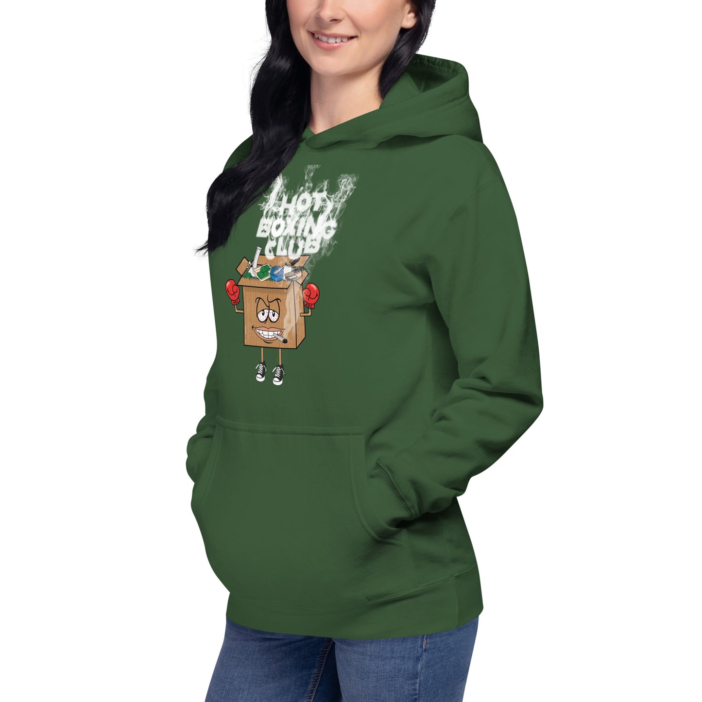 HBC Unisex Forest Green Hoodie